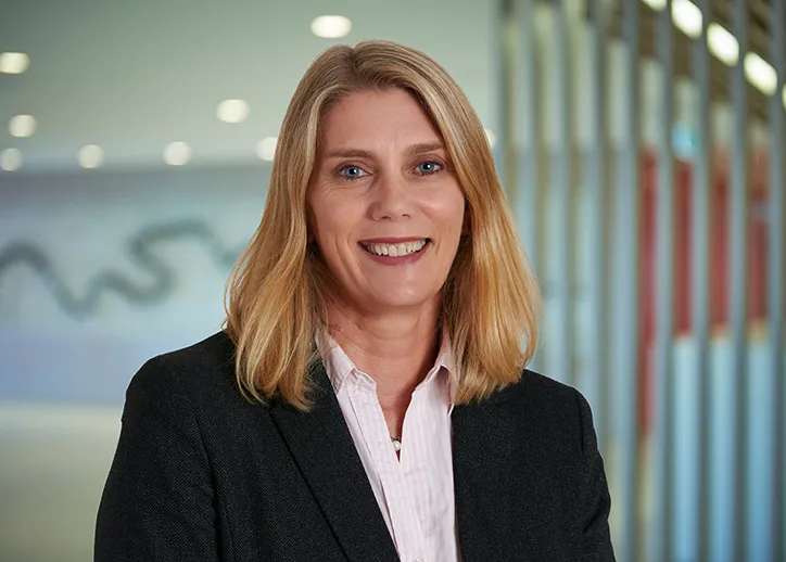 Joanna Adams smiling at the camera. 