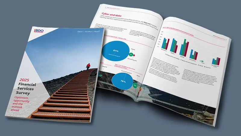2025 Financial Services Survey cover