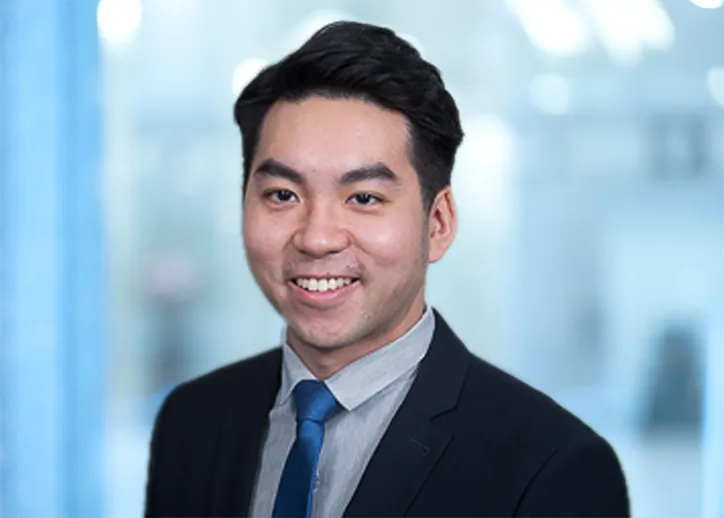 David Lim smiles at the camera