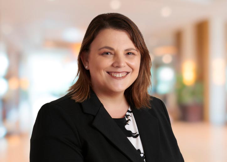 Kylie Meaney, CFO advisory, smiling at the camera.