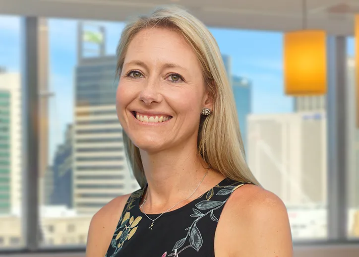 Kelly Horsman, audit & assurance, smiling at the camera.