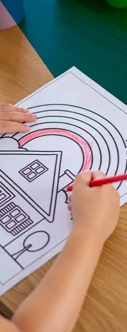 Decorative image of a drawing.