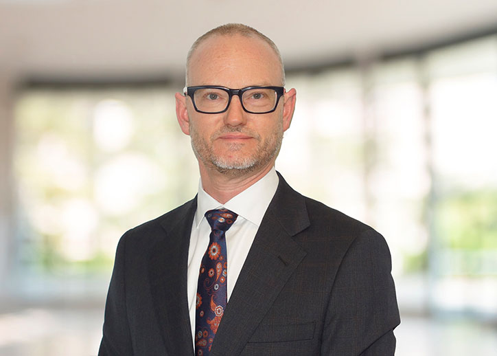 Anthony Mylott, project & infrastructure advisory, looking at the camera
