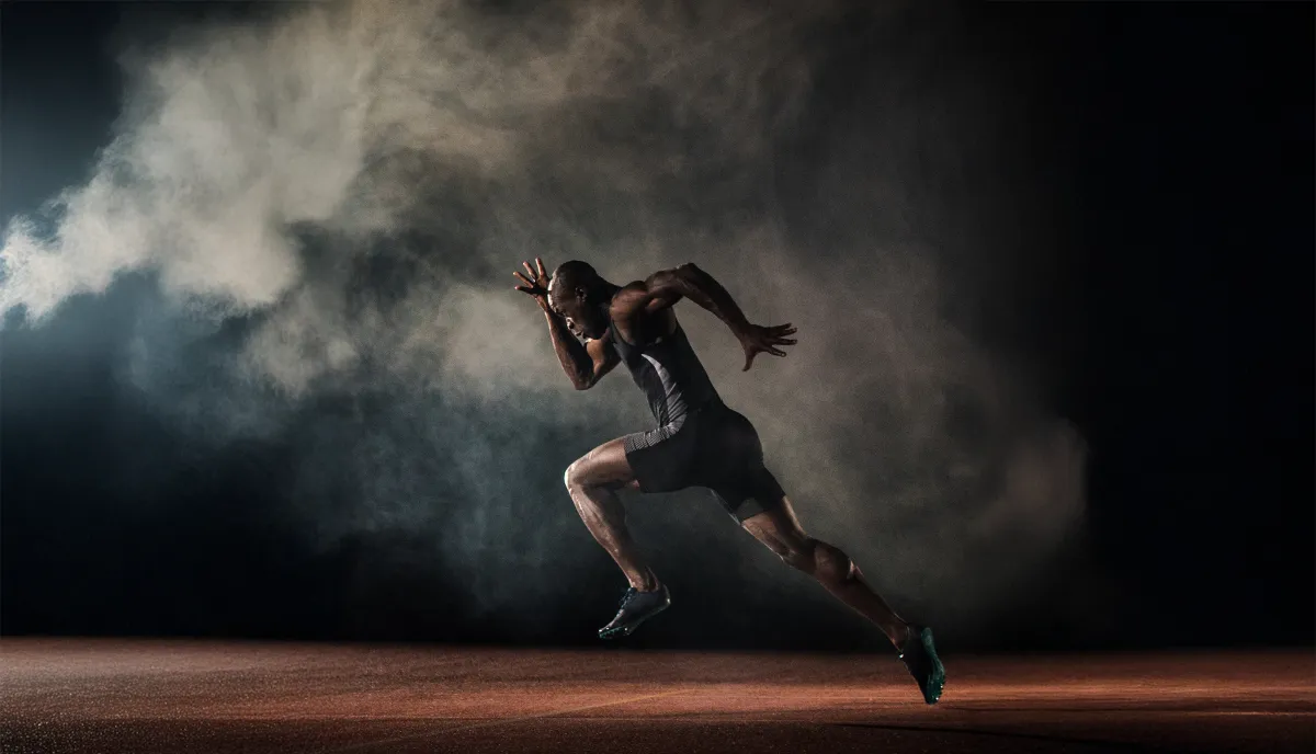 A track runner