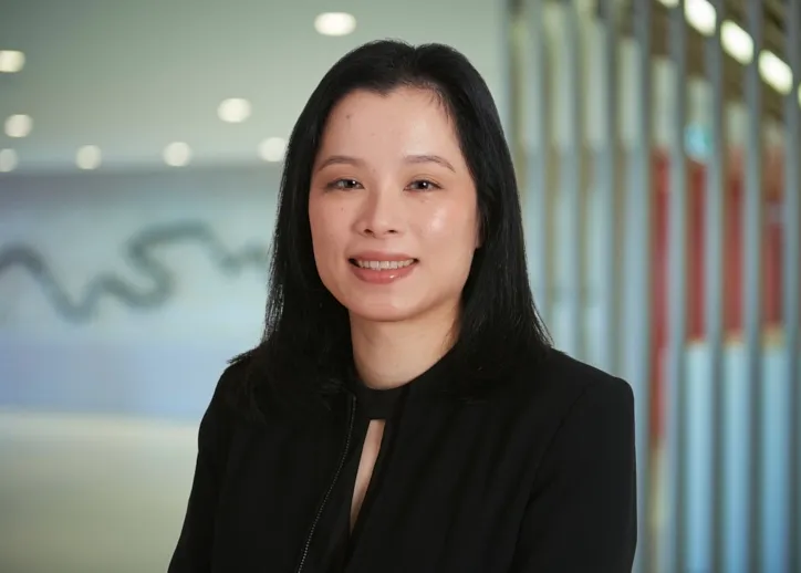 Eileen Tsai smiles at the camera