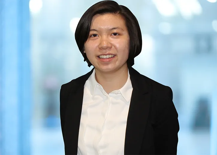 Bianca Lu smiling at the camera. 