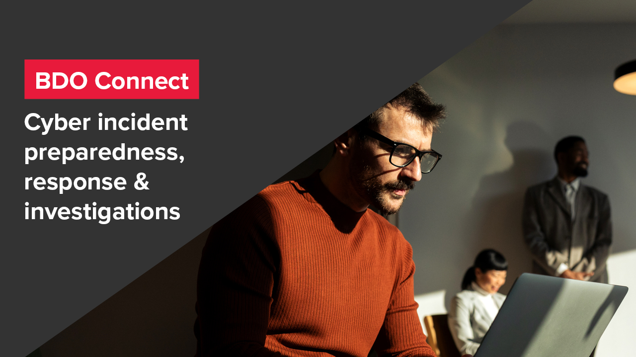 Cyber incident preparedness, response & investigations