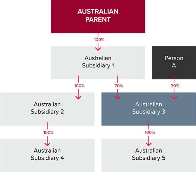 Vertical group structure