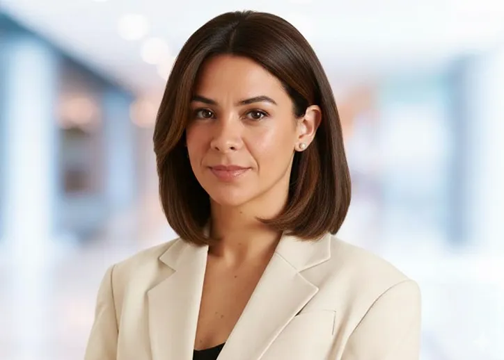 Andreia Lemos, global expatriate & employment taxes, smiling at the camera.