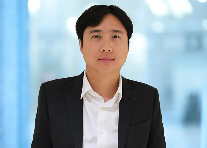 Jordan Lim smiles at the camera