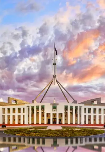 Australian Parliament House.