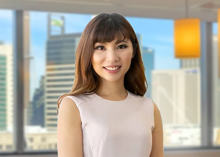 Vivi Chen smiles at the camera.