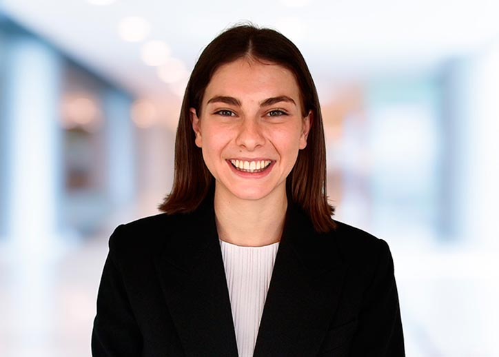 Kate Lockyer smiling at the camera.