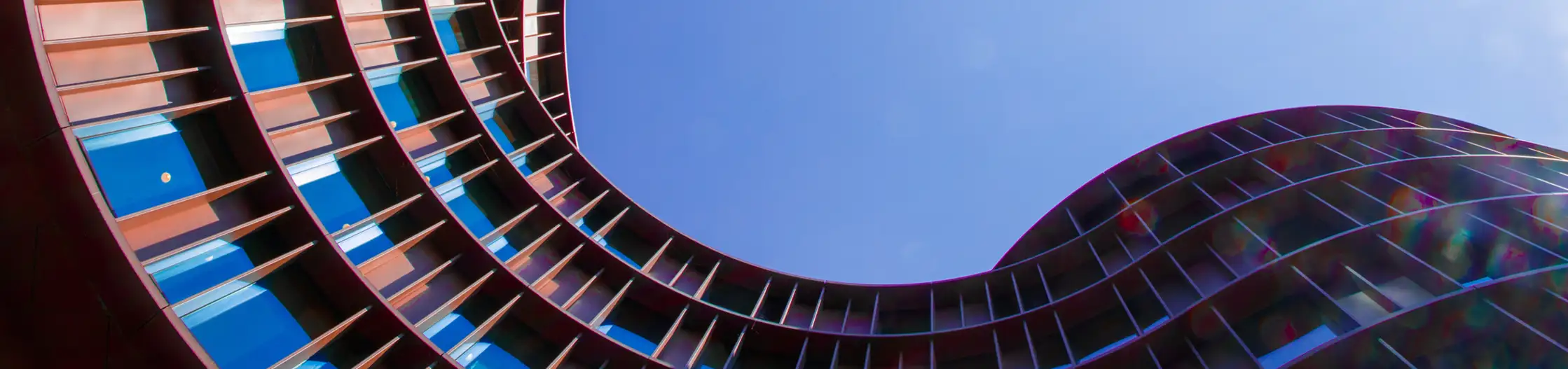 Decorative image of a modern building