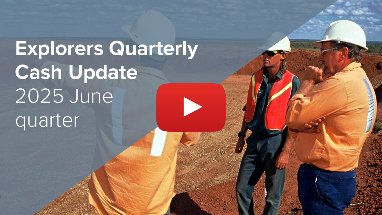 Explorer Quarterly Cash Update YouTube thumbnail