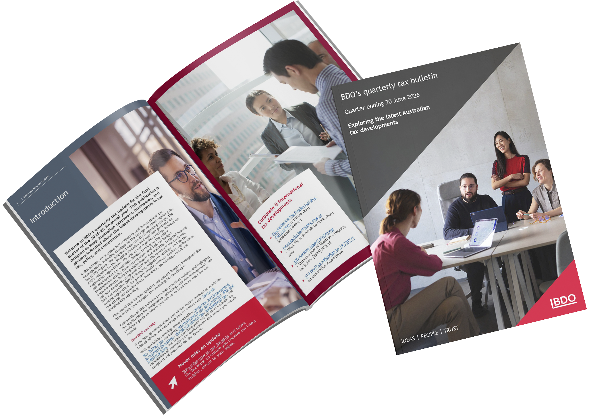 BDO's tax bulletin thumbnail