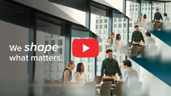 Video thumbnail for We Shape What Matters