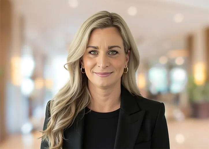 Cara Wennerbom smiles at the camera
